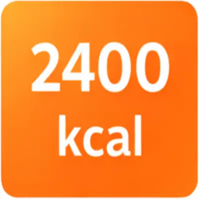 2400 kcal