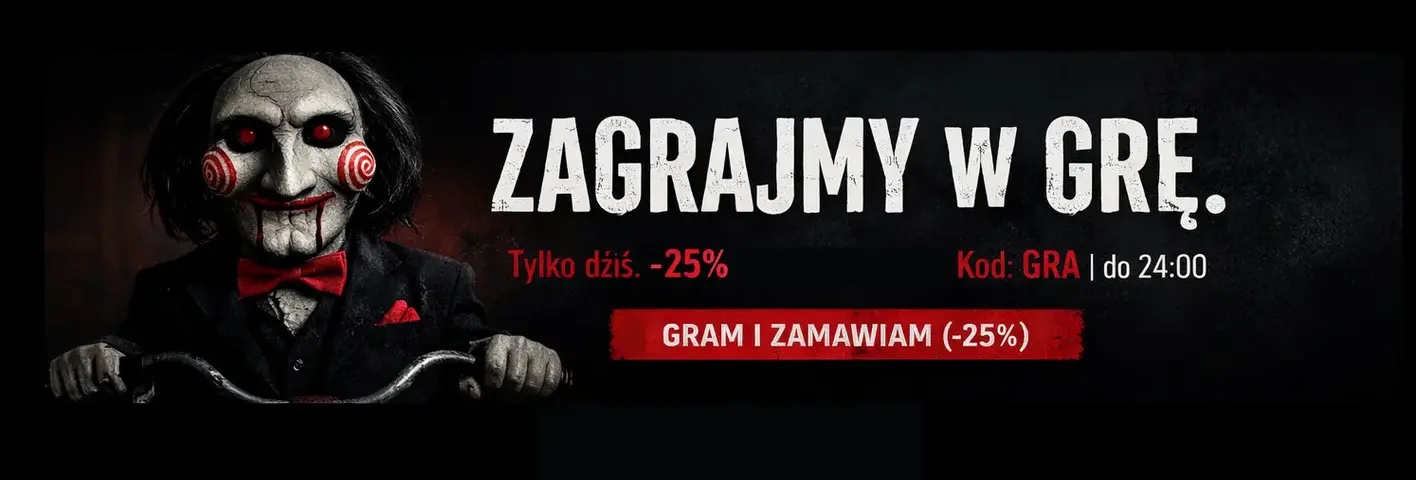 Zagrajmy w grę – tylko dziś -25% z kodem GRA