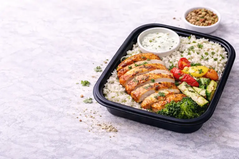 Dieta odchudzająca EasyFitLooker z kurczakiem, ryżem i warzywami