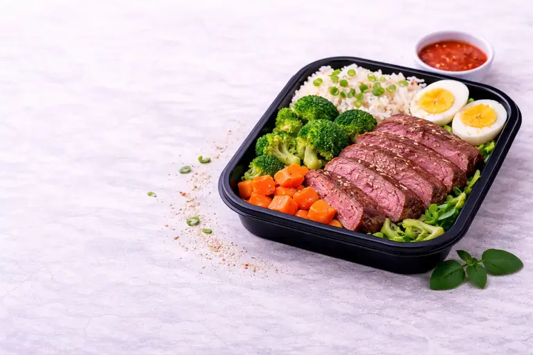 Dieta spersonalizowana EasyFitLooker z łososiem i warzywami