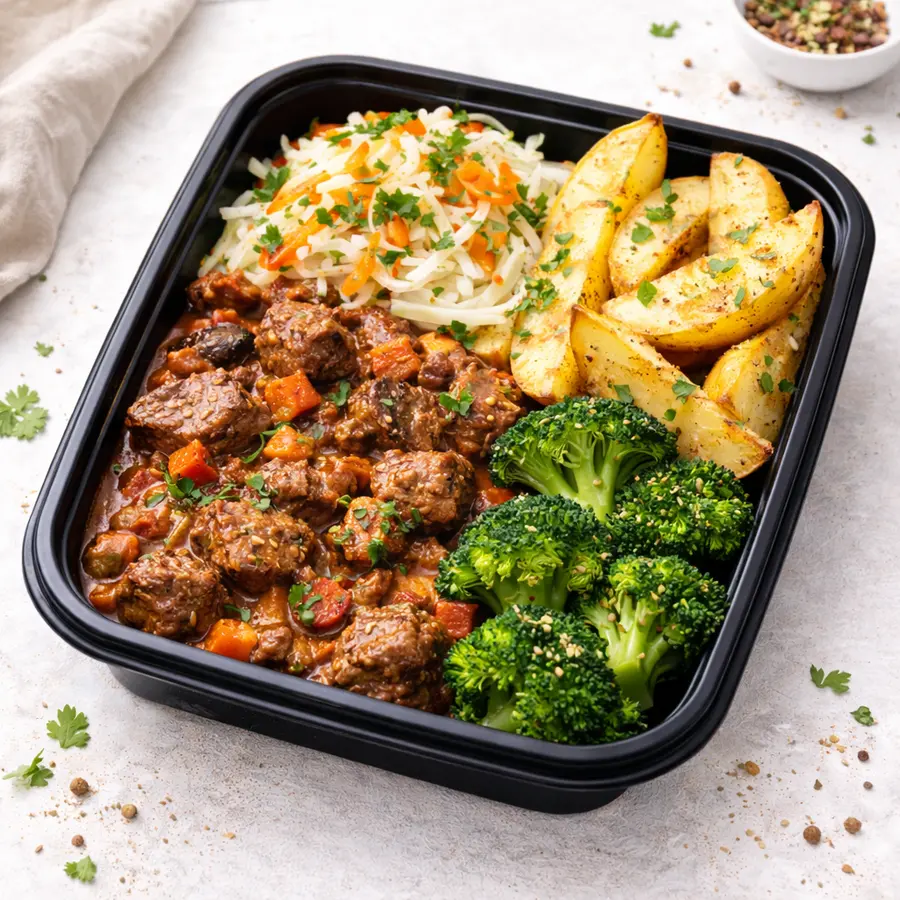 Gulasz z chudego schabu