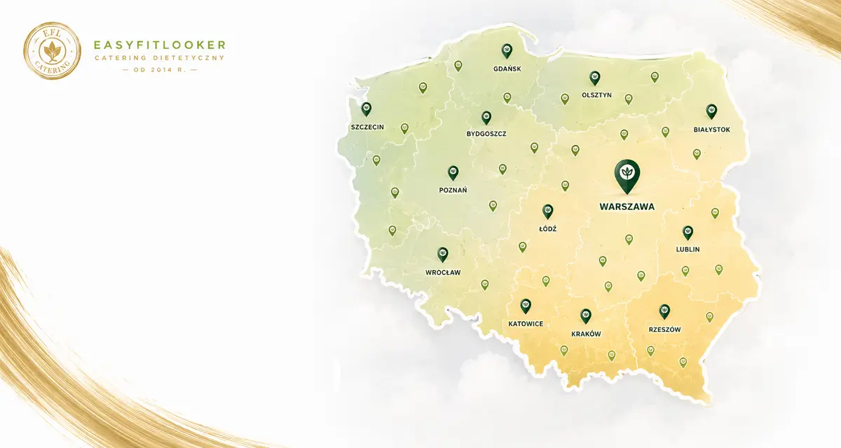 Mapa obszaru dostaw EasyFitLooker
